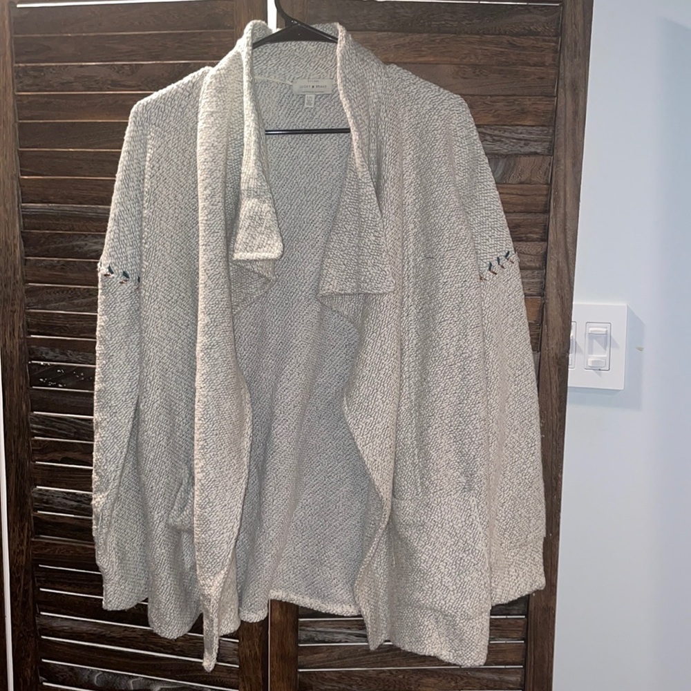 Lucky Brand Open Cardigan
